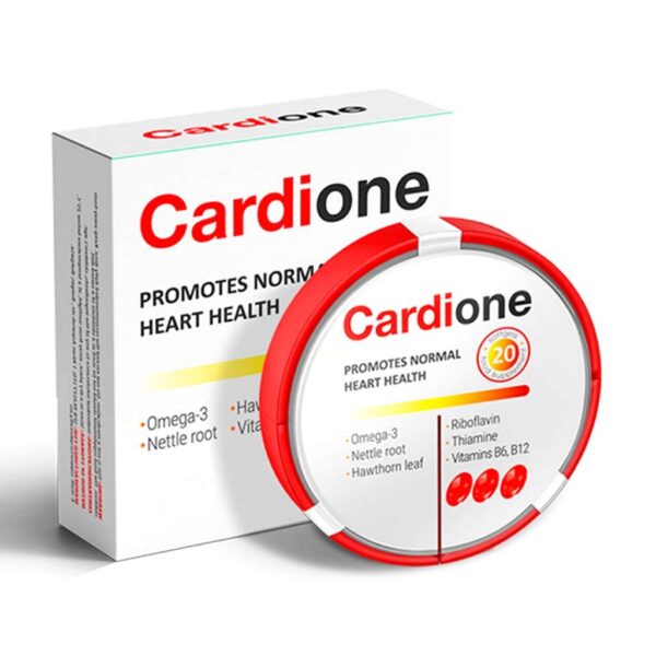 Cardione per il benessere del cuore e la pressione sanguigna equilibrata