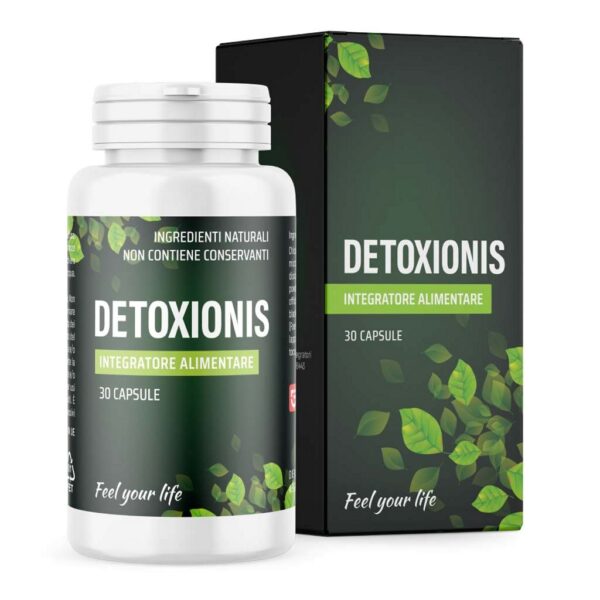 Detoxionis integratore depurativo per fegato e digestione