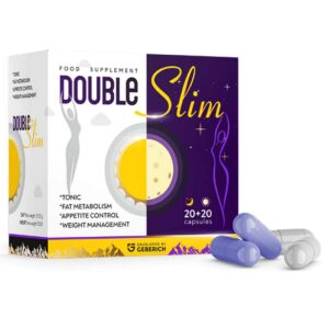 Double Slim, integratore per il metabolismo, la gestione del peso e il drenaggio naturale, ideale per la routine quotidiana