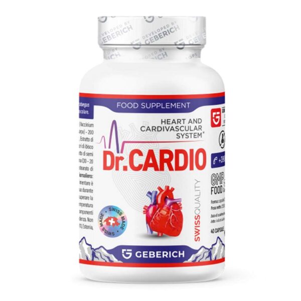 Dr. Cardio integratore per il supporto della salute cardiovascolare e della pressione sanguigna