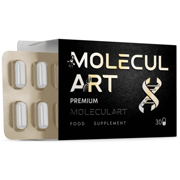 Moleculart X, integratore per energia, vitalità e supporto cognitivo, con ingredienti attivi contro stanchezza e stress ossidativo