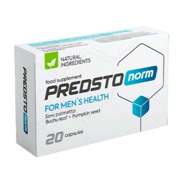 Predstonorm integratore per prostata e funzionalità urinaria maschile