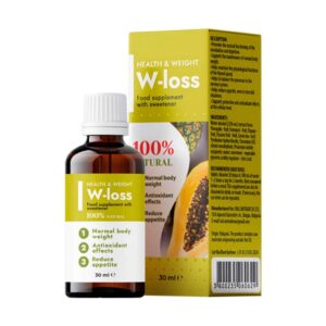 W-Loss gocce naturali per metabolismo e gestione del peso femminile